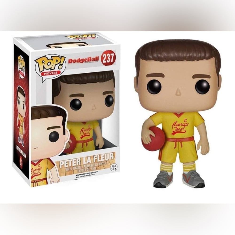 Funko Pop Movies Dodgeball Peter La Fleur #236 Vince Vaughn Average Joes